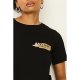 Black Atelier Foil Print Tee