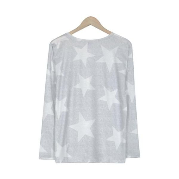 To the Cosmos Star Print Top