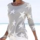 To the Cosmos Star Print Top