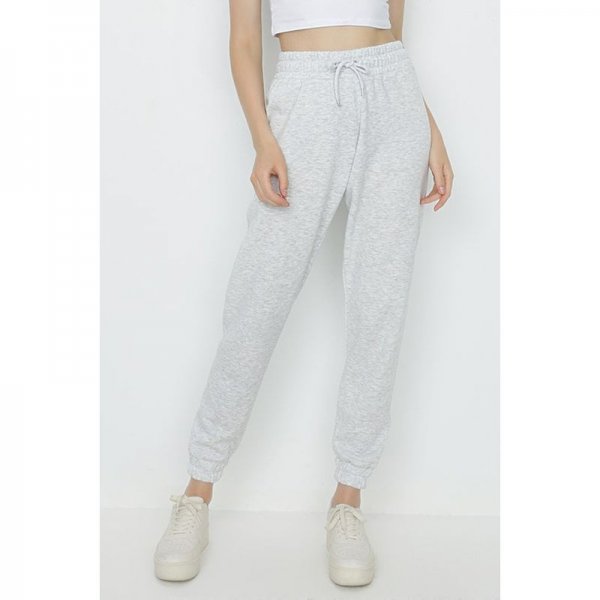 Light Grey Marl Oversized Joggers