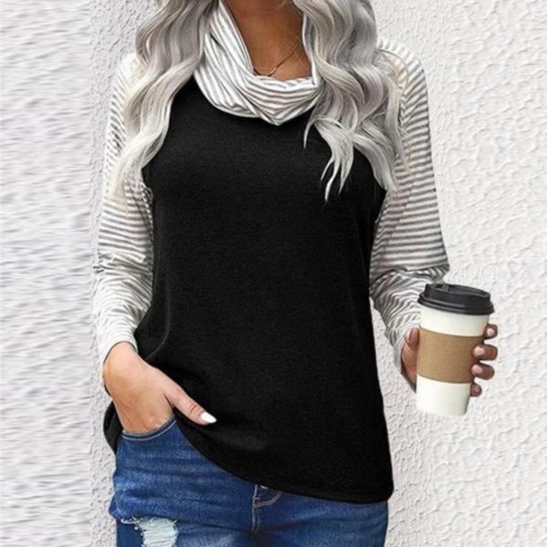 Comfy Print Long Sleeve Top