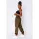 Khaki Basic Cuffed Joggers