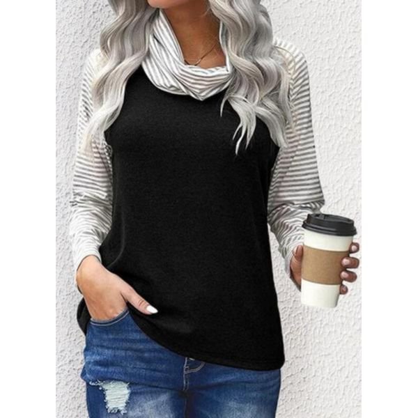 Comfy Print Long Sleeve Top