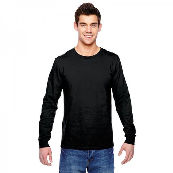 Fruit of the Loom Sofspun Cotton Long-Sleeve T-Shirt