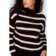 Berry Stripe Chennille Jumper