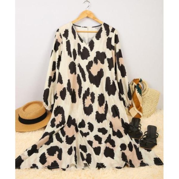 Wild Woman Leopard Print Dress