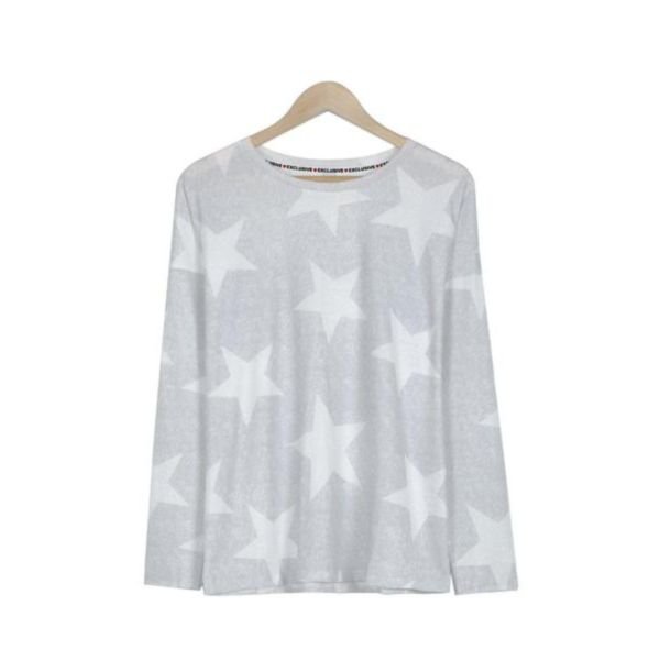 To the Cosmos Star Print Top